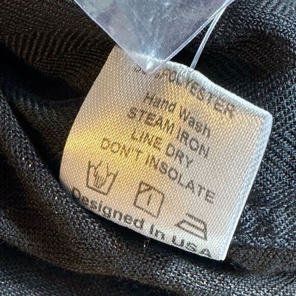 Romi Basha Blazer Womens Size Small Toni Linen Cotton Blend Black woven New - Picture 10 of 13